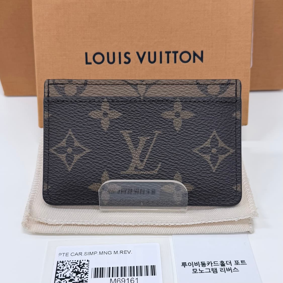[S+급/OS] 루이비통 모노그램 리버스 여성 카드지갑 상품이미지3