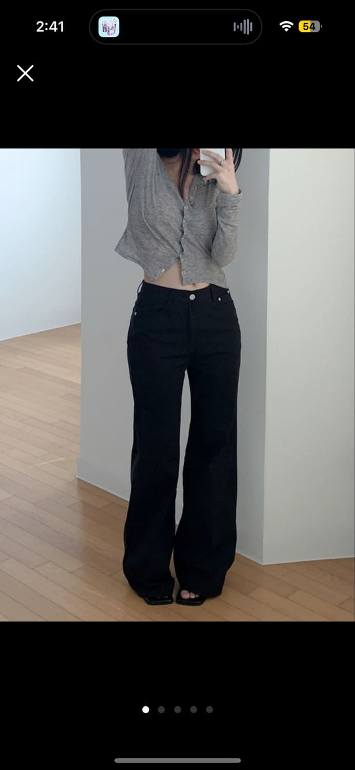 골넓핏 부츠컷 팬츠 상품이미지1