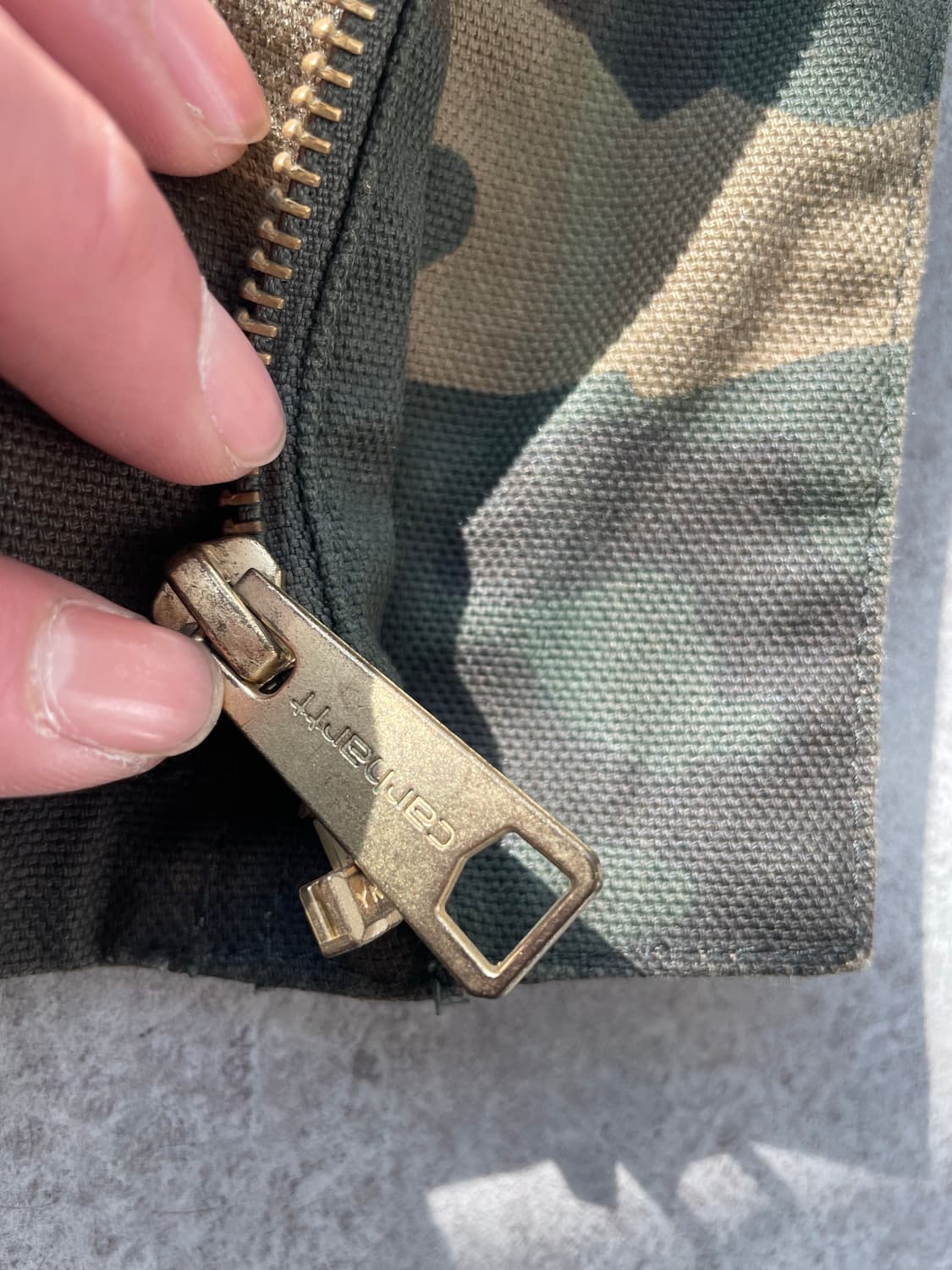 칼하트 카모플라쥬 워크자켓 상품이미지8