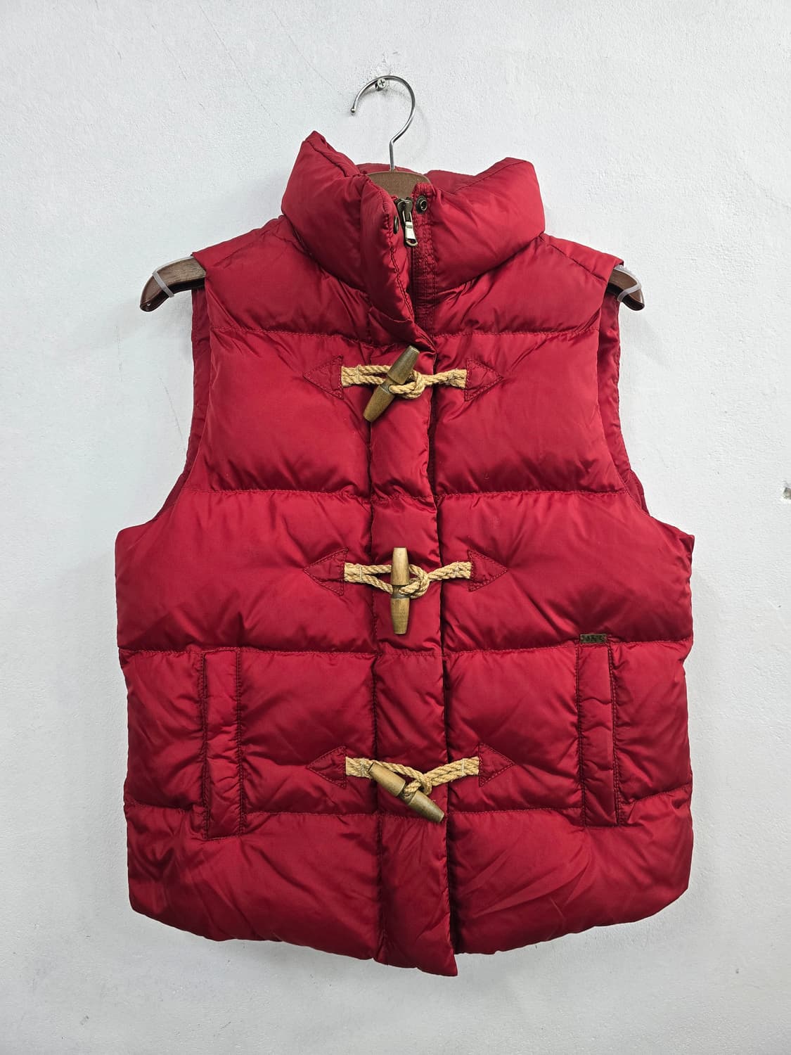 폴로랄프로렌 데님 앤서플라이 레드패딩 조끼xs 상품이미지1