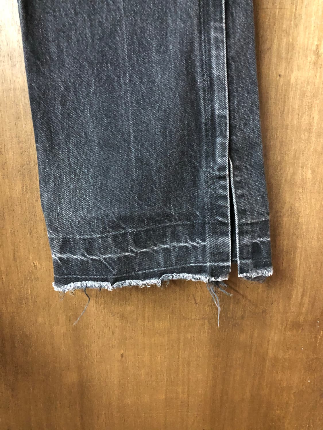 Toga 사이드 지퍼 데님 팬츠 m 상품이미지4