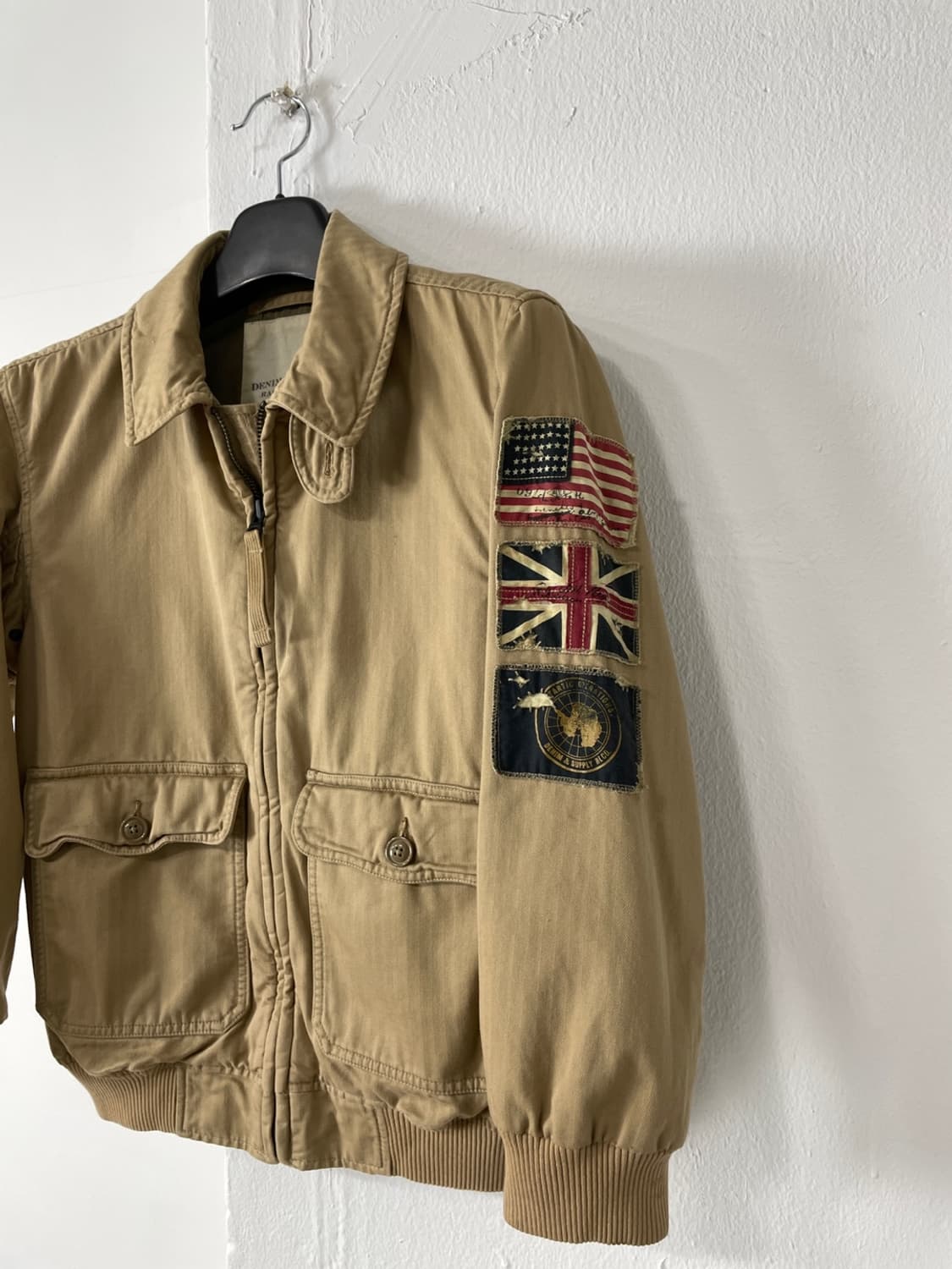 데님앤서플라이 랄프로렌 성조기 봄버 자켓 상품이미지2