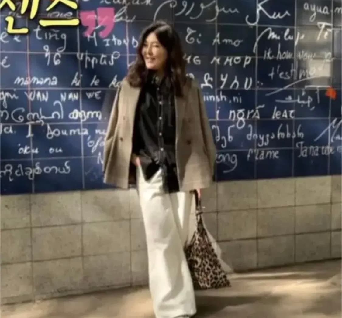 (새상품) 와이낫백 레오파드  숄더백 상품이미지5
