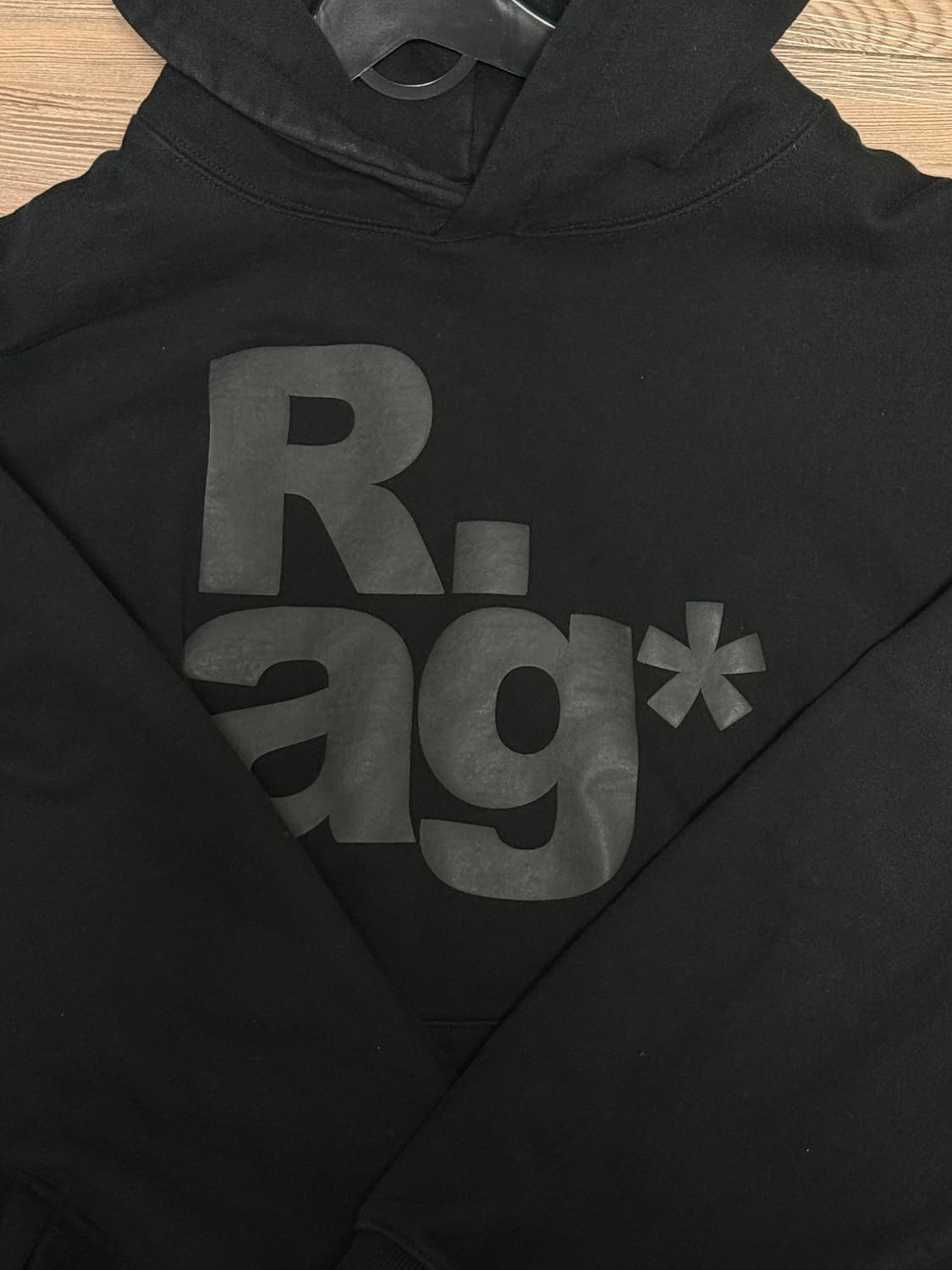 더콜디스트모먼트 후드티 TCM 블랙 rag hoodie (black) 상품이미지2