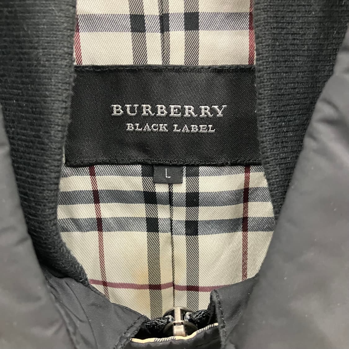 버버리 블랙 라벨 블랙 필드 자켓 L 상품이미지3