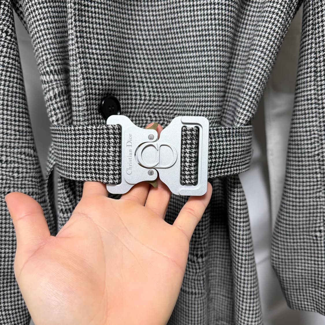 [S+급/46] 디올 큐프라 울 롱 코트 자켓 상품이미지4