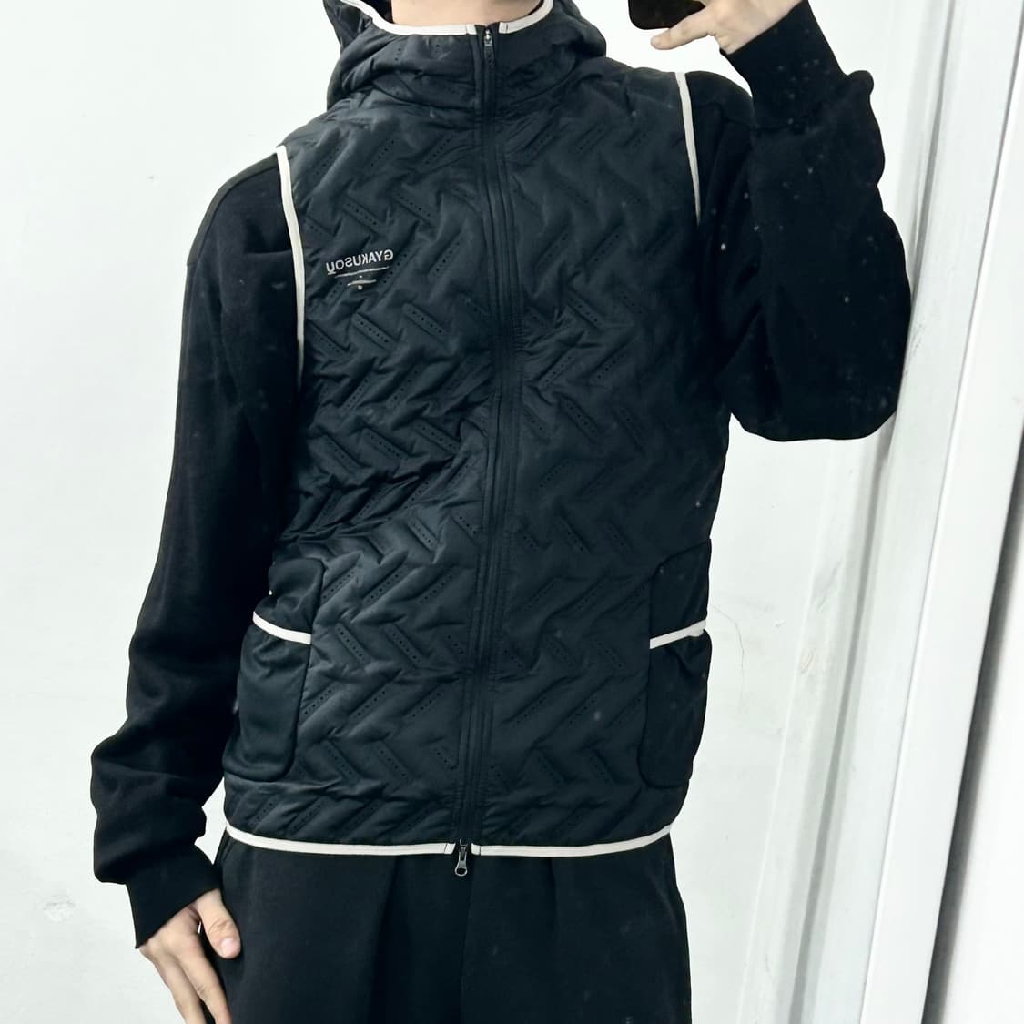 나이키 랩 X 언더커버 갸쿠소우 후드 베스트 상품이미지2