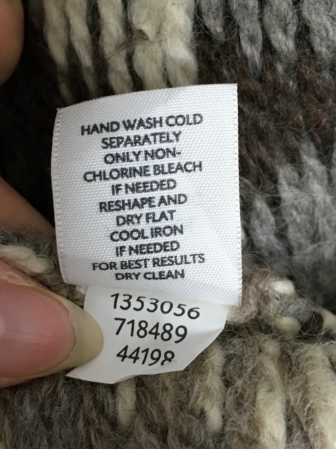 빈티지 노르딕 브라운 가디건 (M size) 상품이미지5