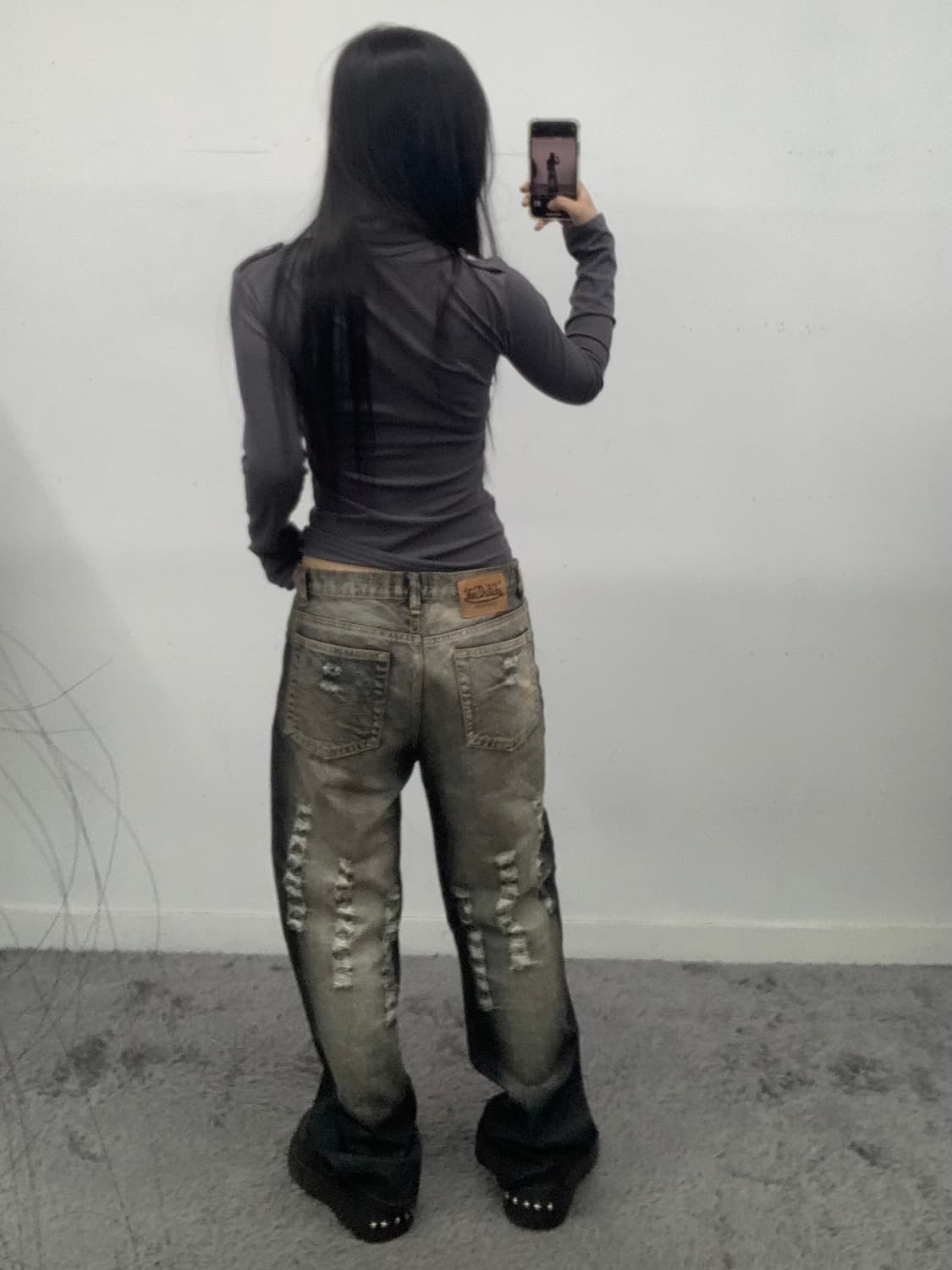 본더치 워싱 데미지 데님 상품이미지2