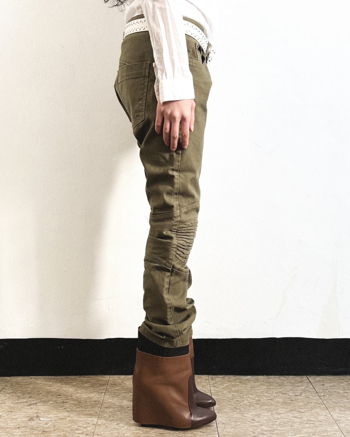 알렉산더맥퀸 11ss 바이커팬츠 상품이미지4