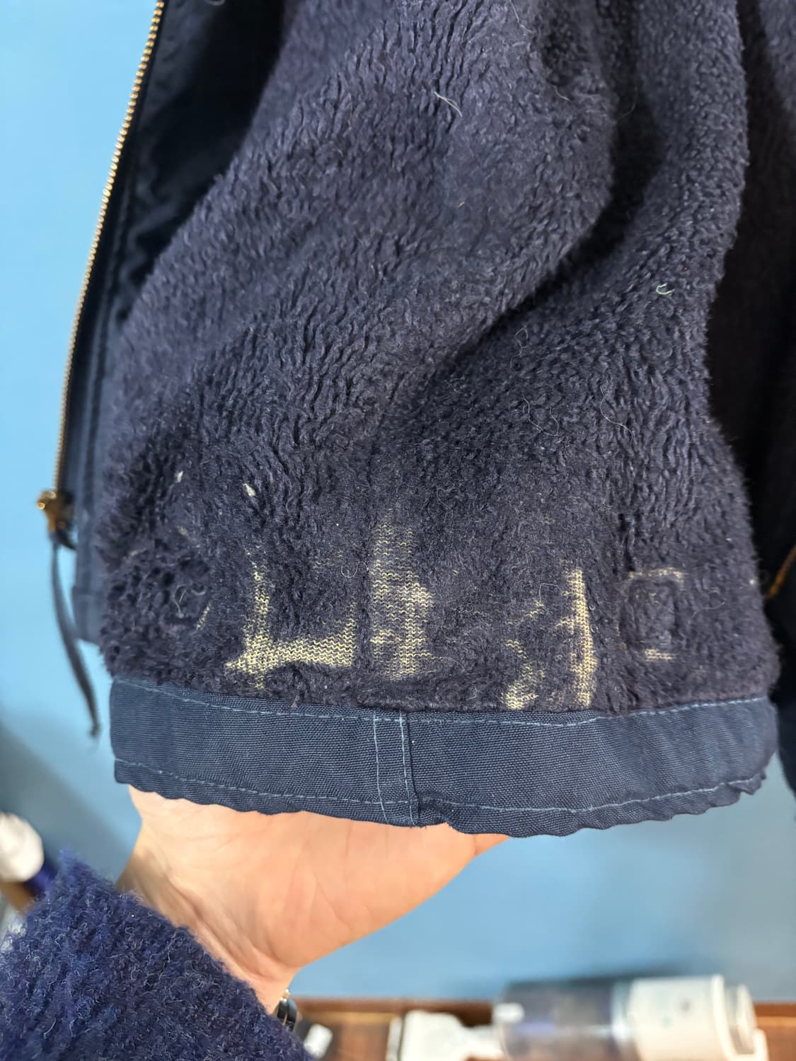 90's U.S Navy A-2 Deck Jacket. 상품이미지8