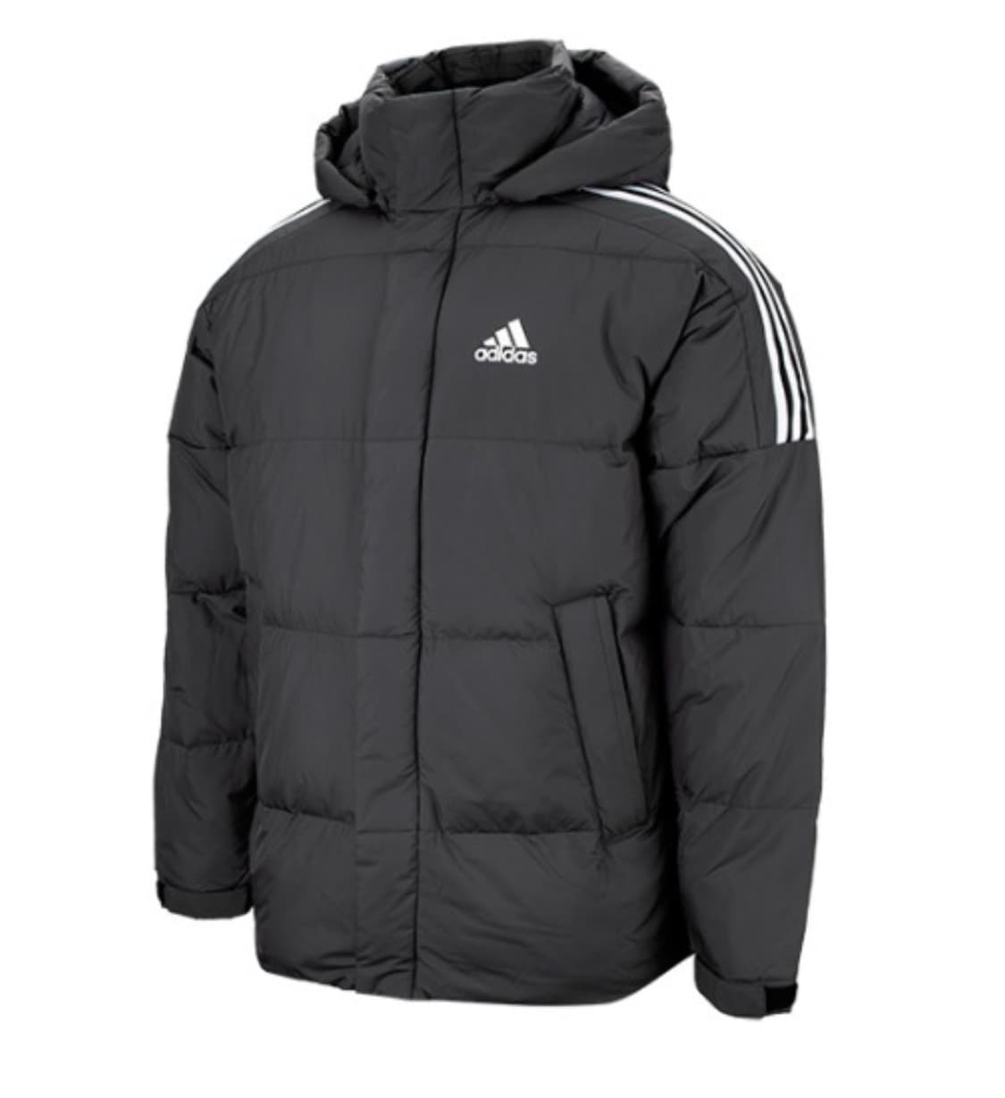 아디다스 3ST 푸퍼 다운 패딩 자켓 숏패딩 아우터 상품이미지1