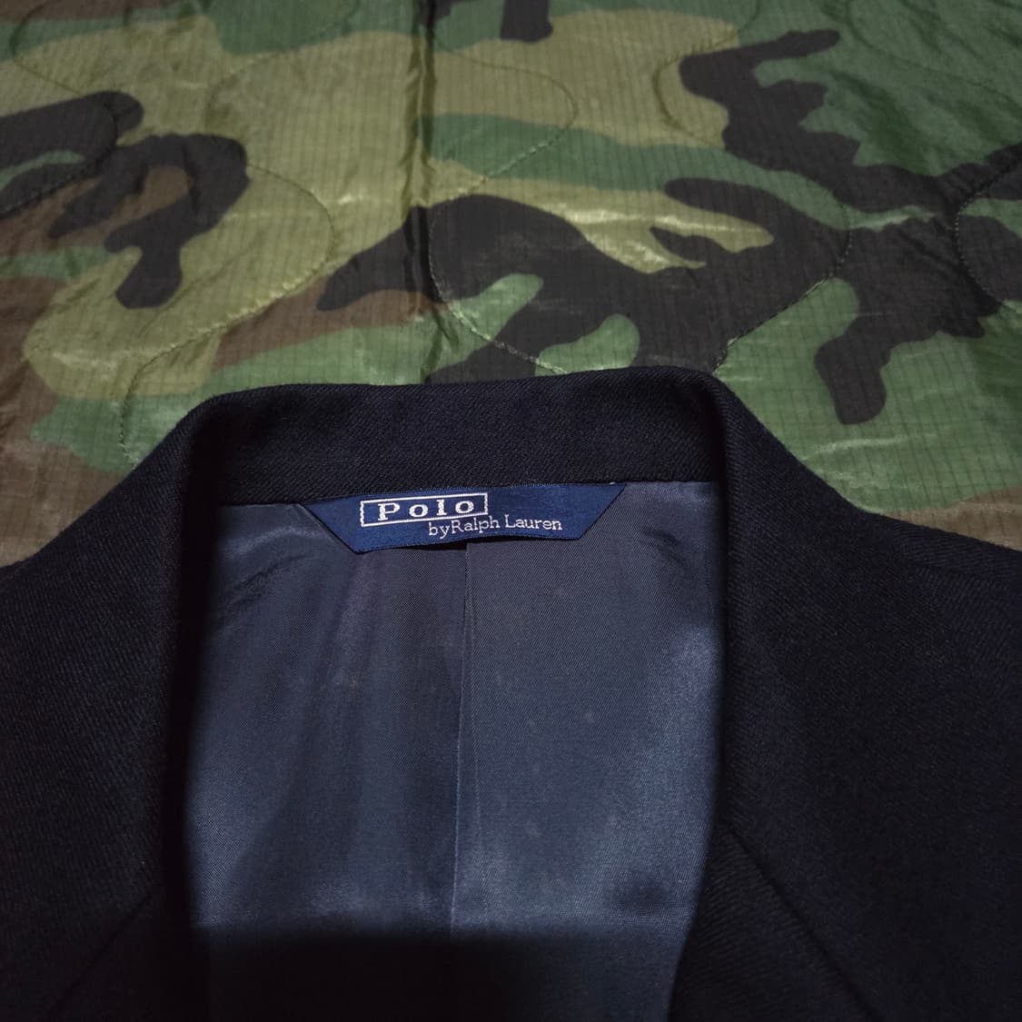 Vintage Polo Ralph Lauren Navy Blazer 상품이미지5