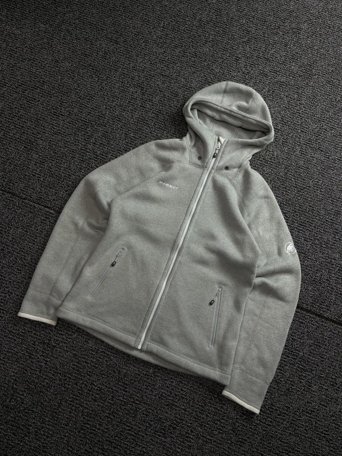 마무트 폴라텍 후디 플리스 자켓 그레이 1781 상품이미지1