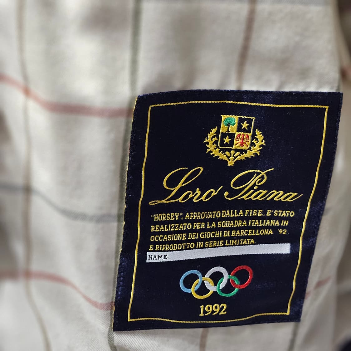 로로피아나 홀시 자켓 블랙 L 상품이미지5