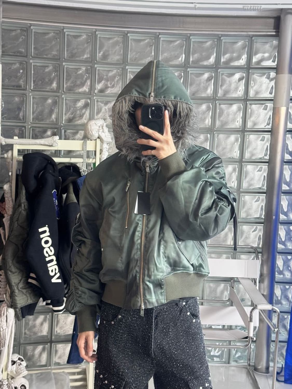 MIX BLOUSON N2B×MA-1 믹스 블루종 상품이미지4