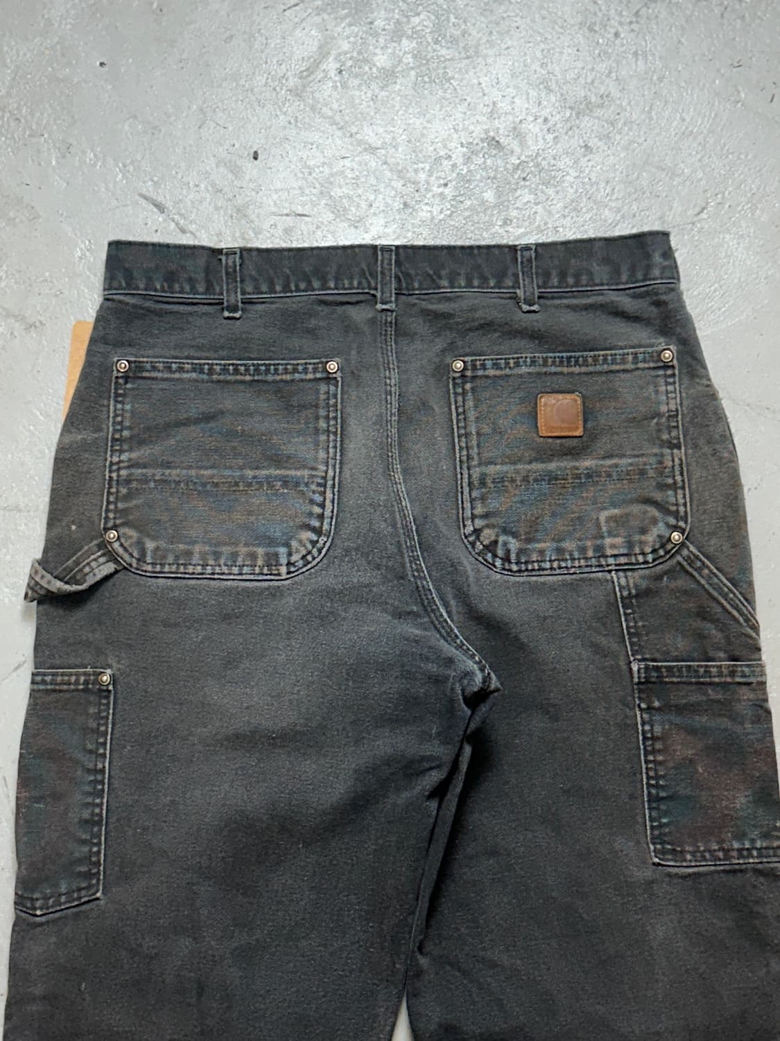 OG 칼하트 B136 더블니 블랙 칼하트 썩블니 워크팬츠 상품이미지6