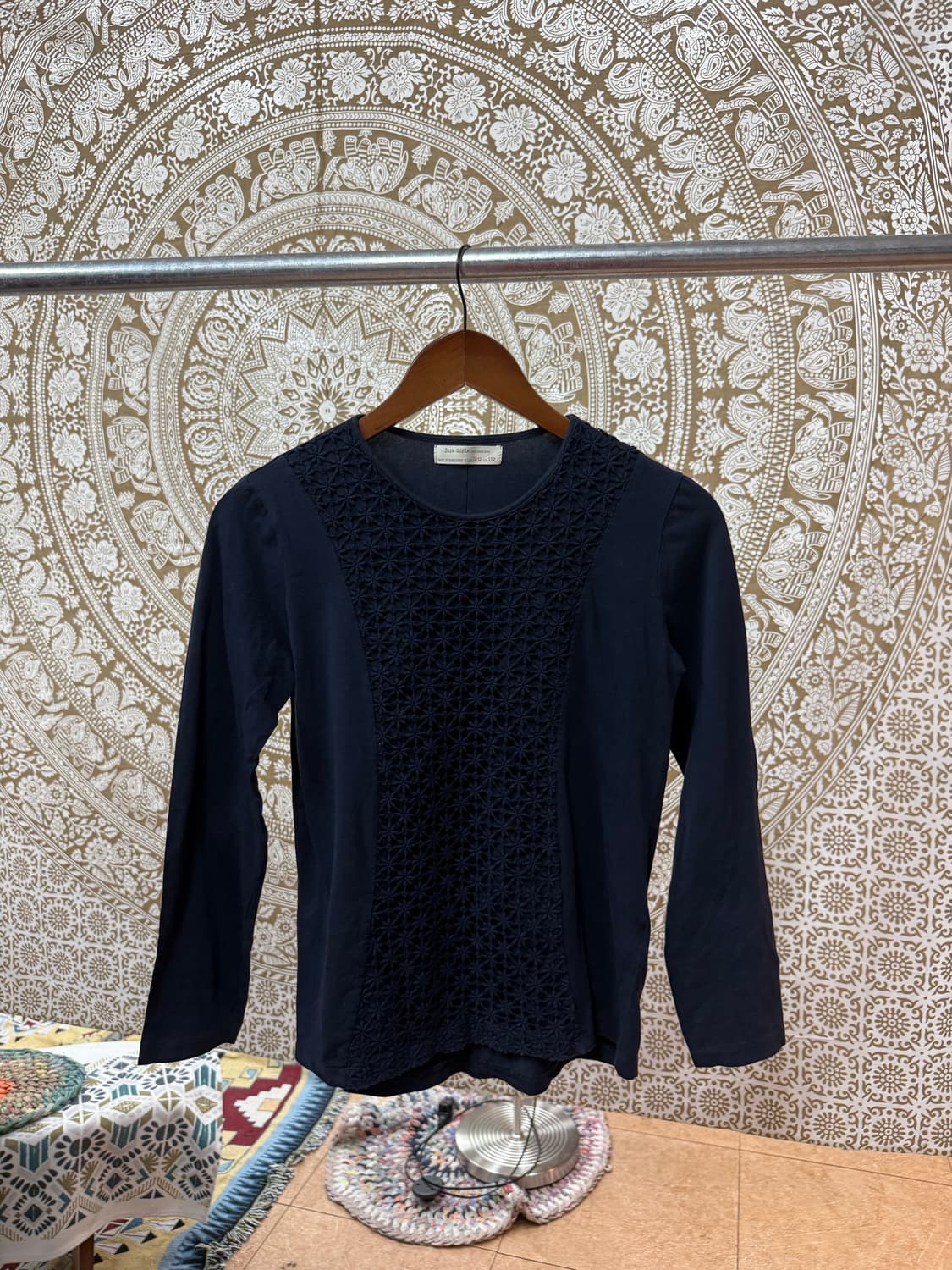 자라 여성 플라워펀칭 롱슬리브  상품이미지3