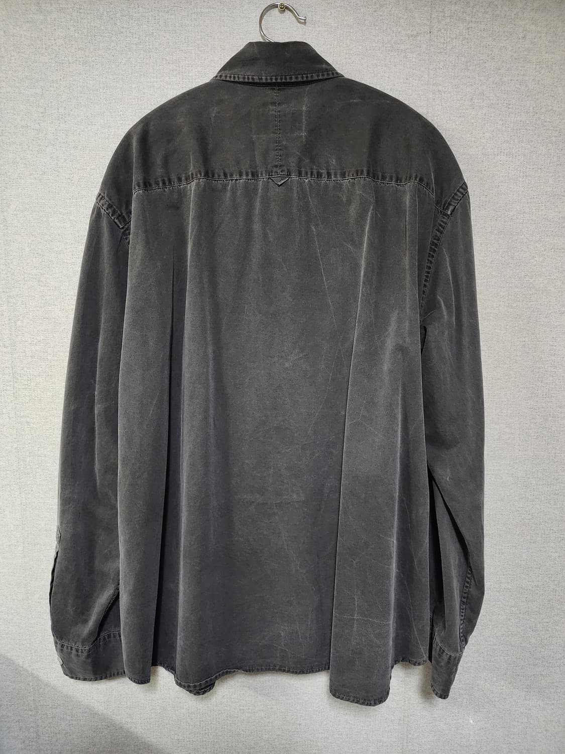 [3,L] 이얼즈어고 포이카 셔츠 더스티 다크 그레이 상품이미지4