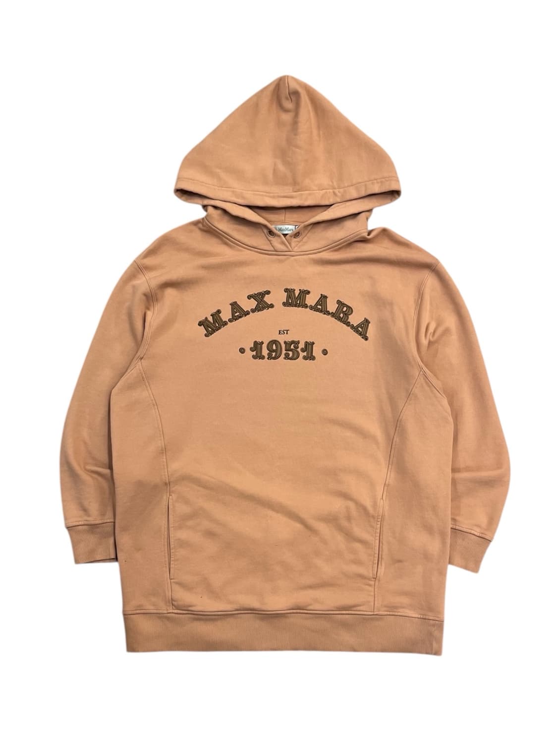 막스마라 아디토 코튼 후드 파우더 핑크 S #csz2171 상품이미지3