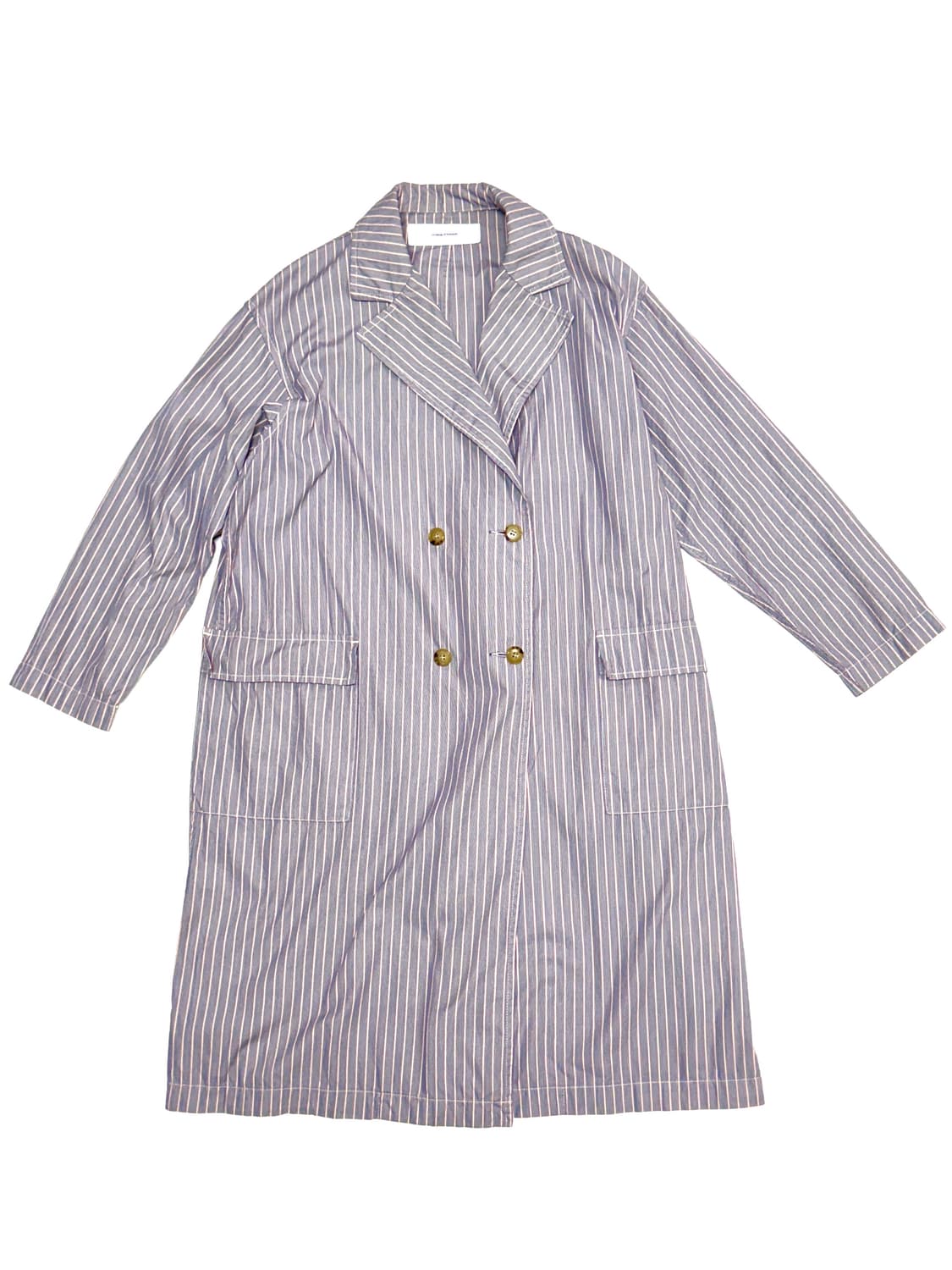 journal standard 퍼플 스트라이프 코트 상품이미지1