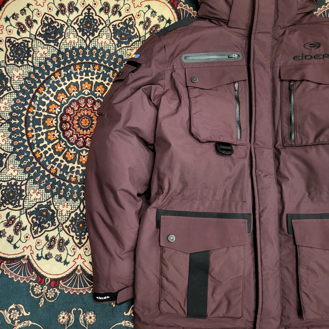 아이더 덕 다운 패딩 자켓 (XL) 상품이미지4