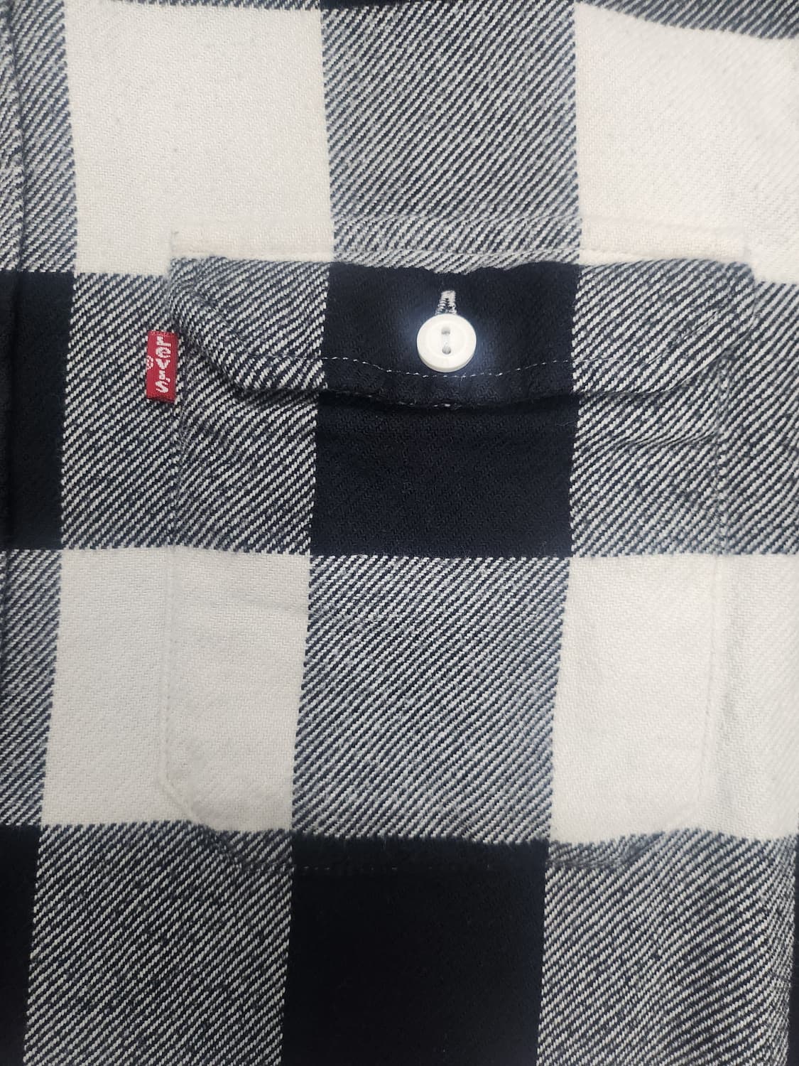 리바이스 플란넬 체크 셔츠 L 상품이미지2