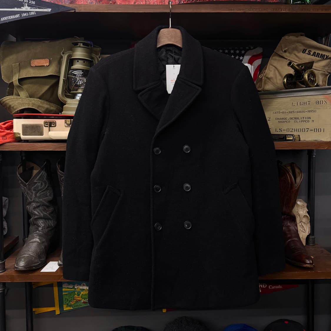 폴로 랄프로렌 빈티지 밀리터리 복각 헌팅 필드 자켓 블레이져 상품이미지1