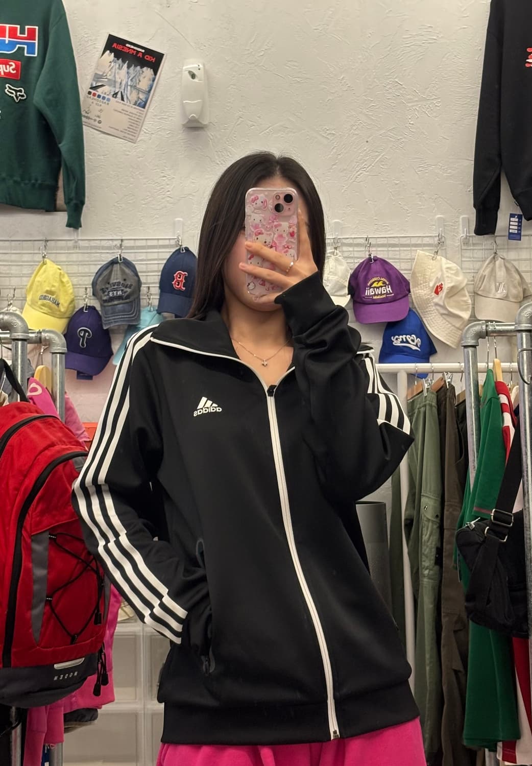 아디다스 삼선 로고 트랙탑 져지 XL 상품이미지1