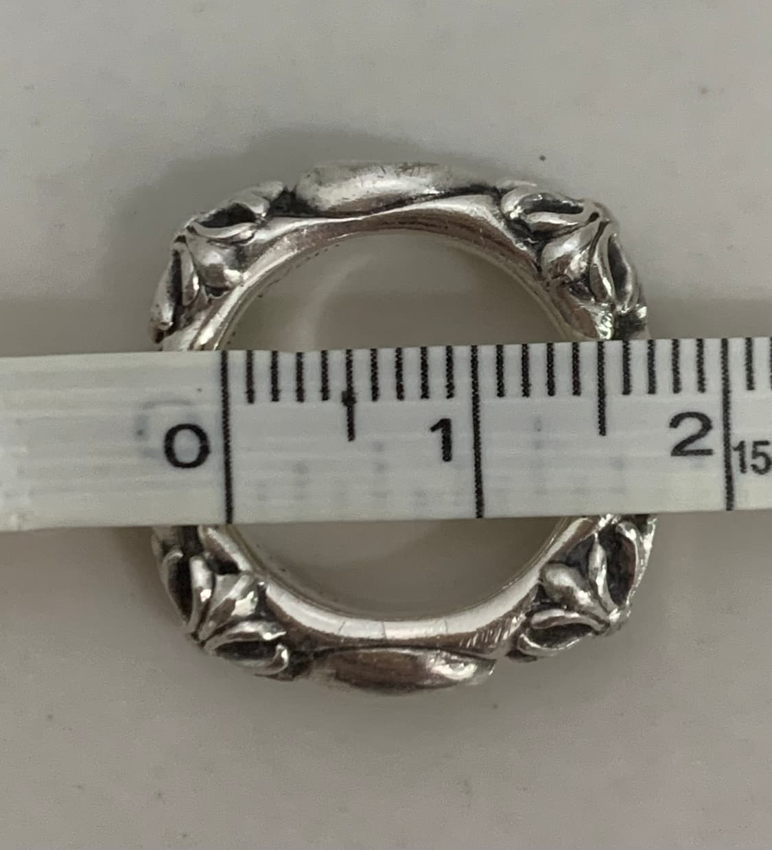 [US 4.5] 크롬하츠 sbt 링 반지 실버  상품이미지6