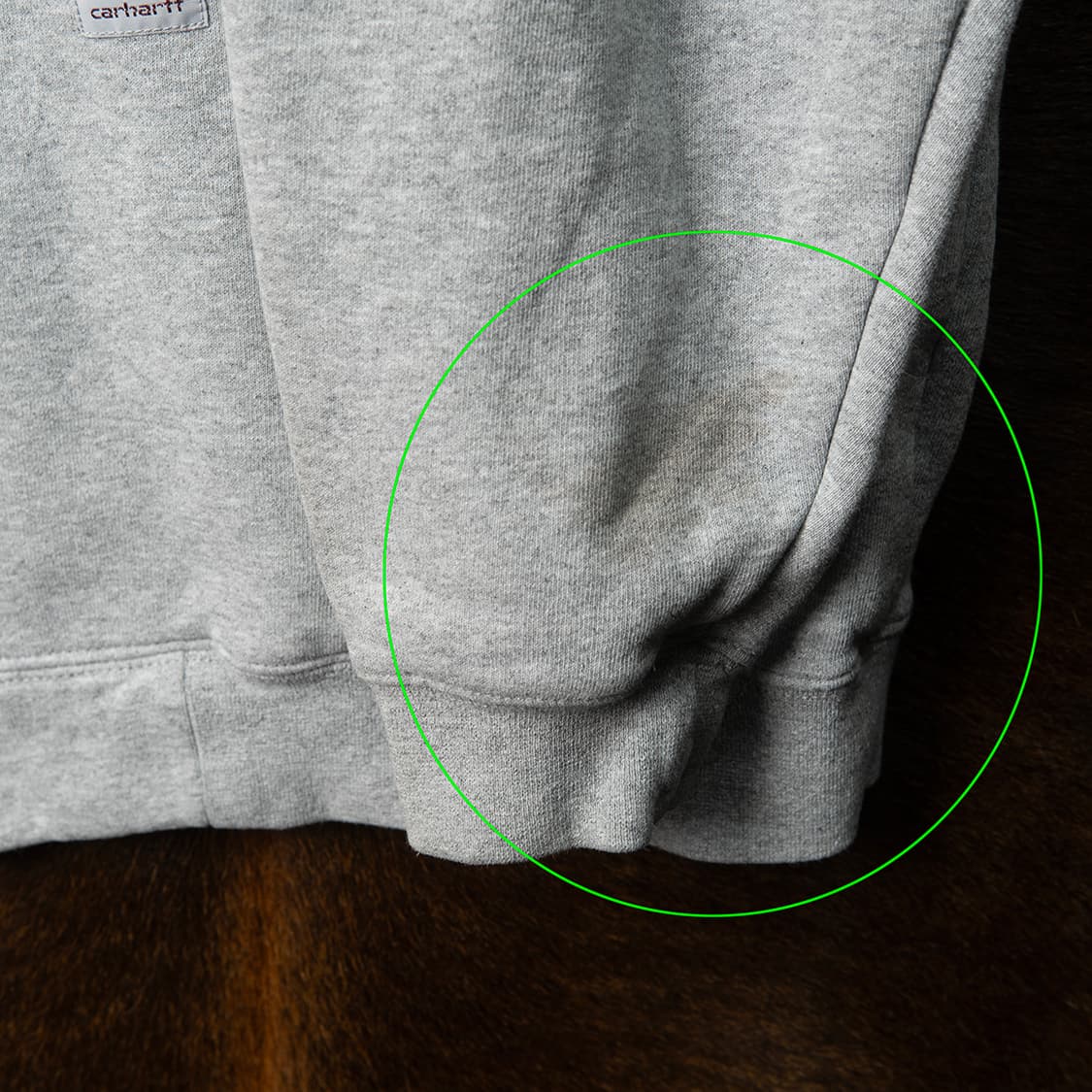 [XL] 칼하트 K122 미드웨이트 후드집업 헤더 그레이  상품이미지3