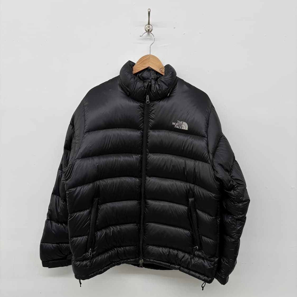 노스페이스 블랙 패딩 점퍼 남/XL 상품이미지1
