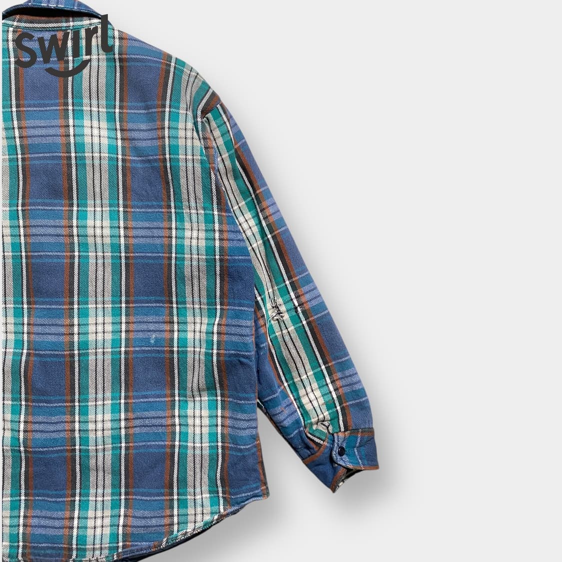 🌊80~90 mightmac quilting flannel shirts 상품이미지2