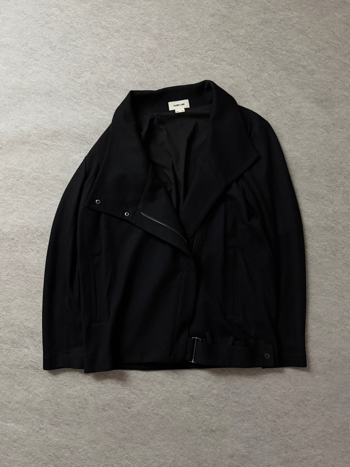 헬무트랭 비대칭 하이넥 자켓 상품이미지1