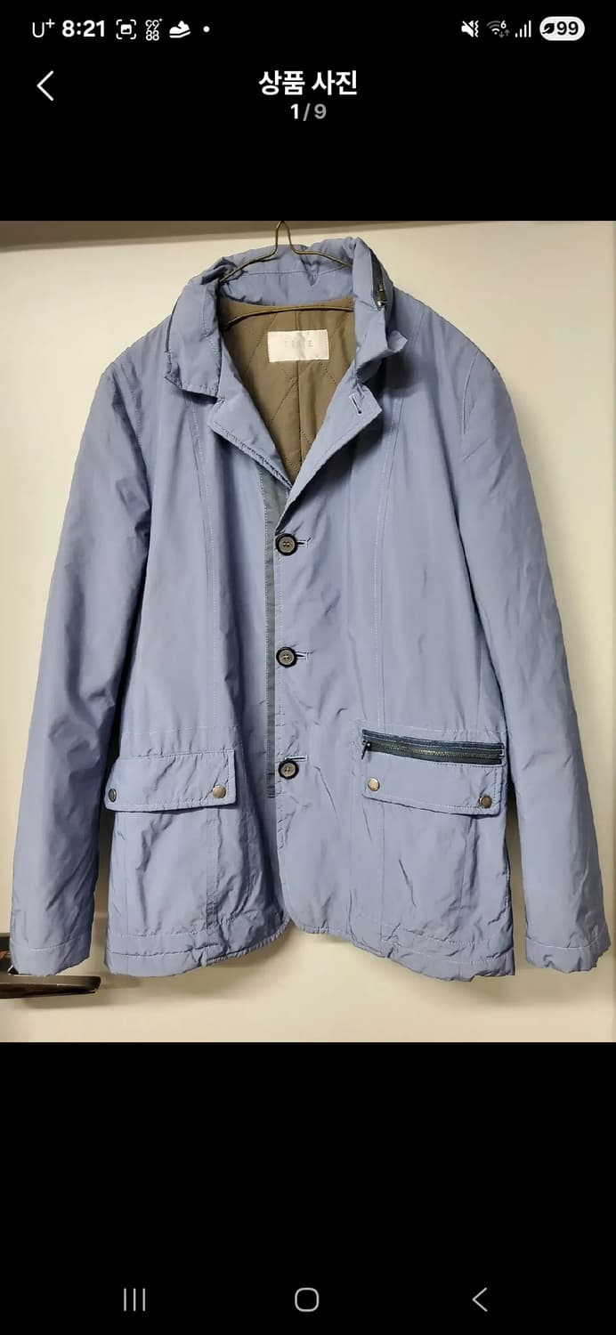 정품 타임 옴므 자켓 상품이미지1