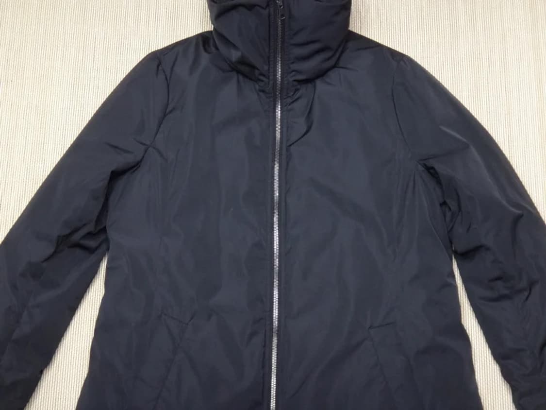 (55size) 띠어리 여성 블랙 다운 롱 패딩 상품이미지3