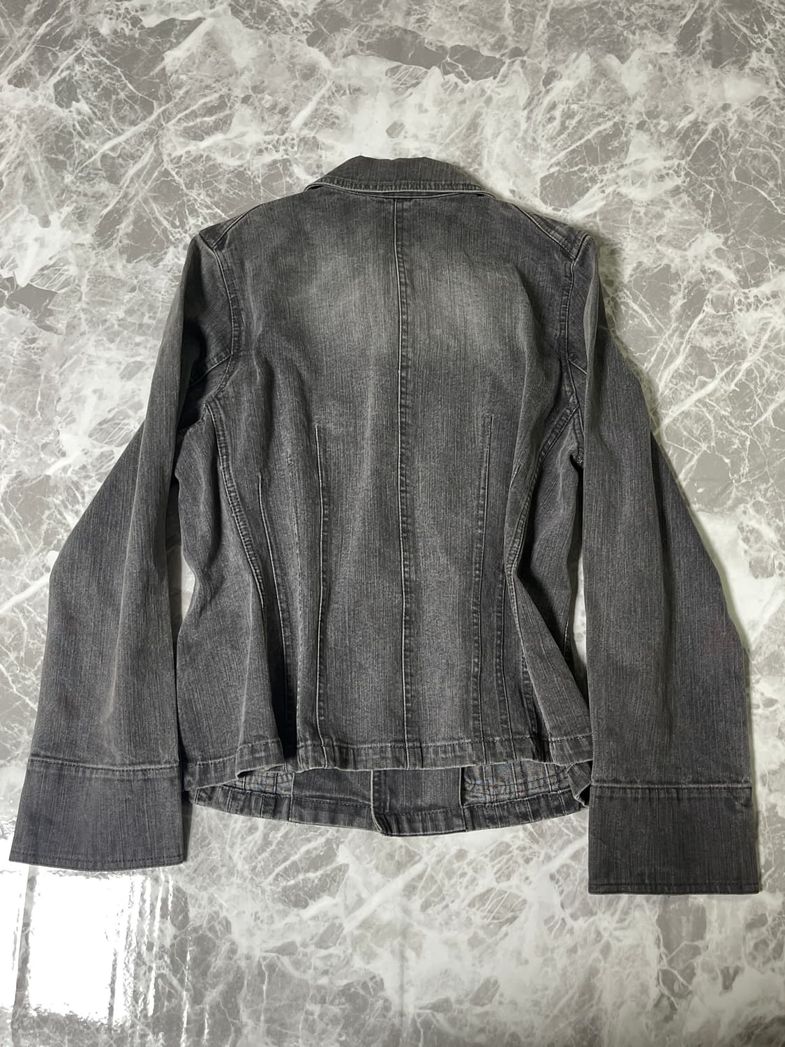 (Unknown)grey denim jacket 상품이미지5