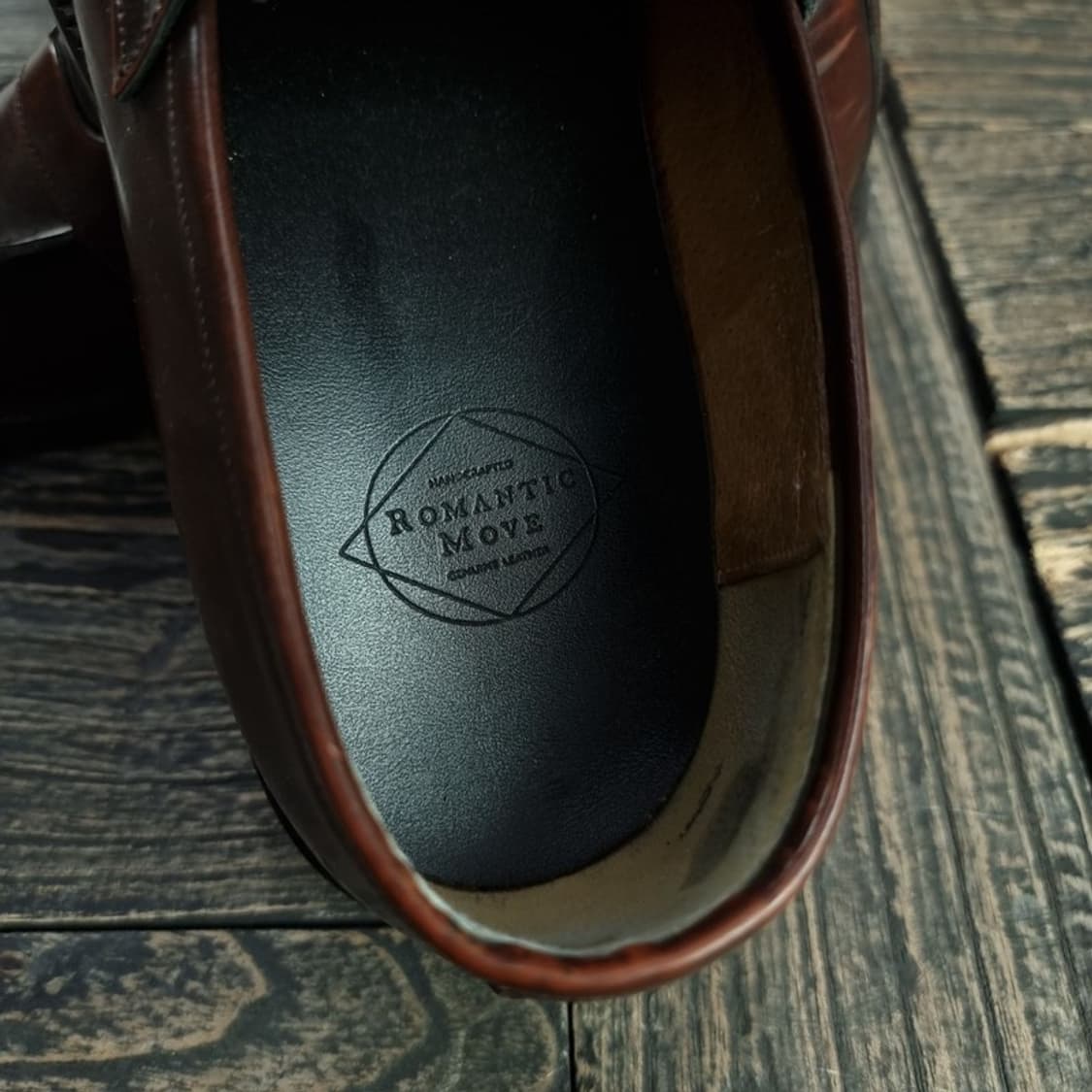 [로맨틱무브] 레더 페니 로퍼 브라운 M18596 상품이미지8