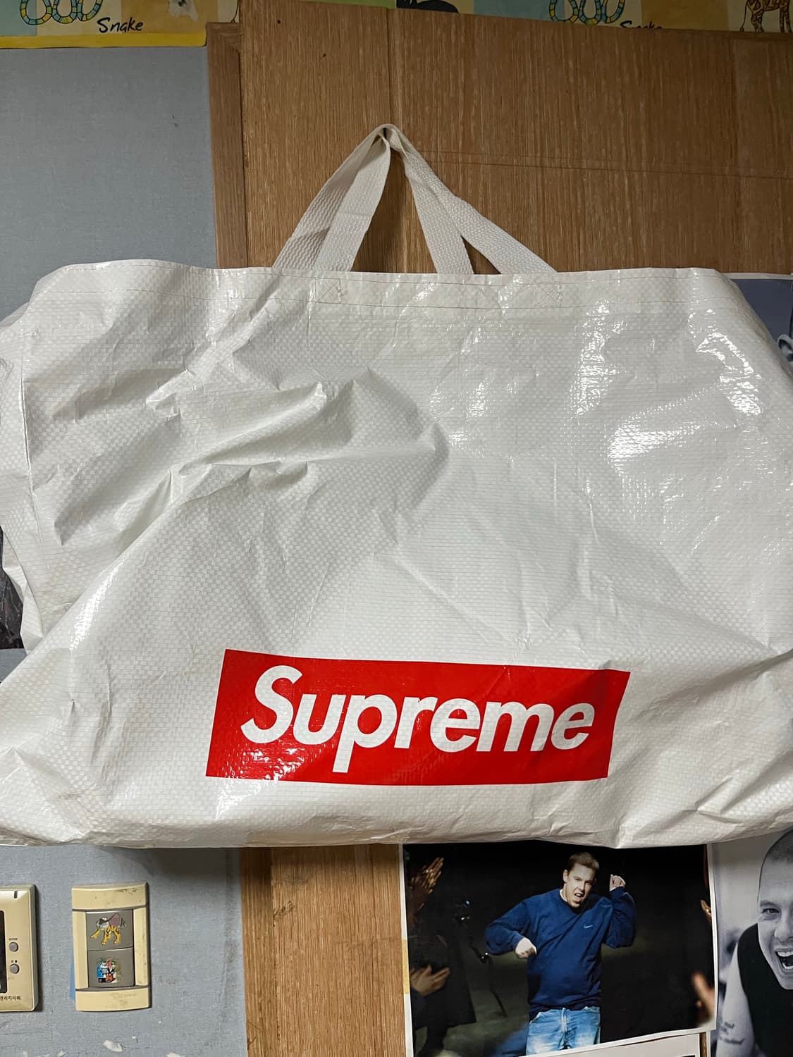 슈프림 X 바운티 헌터 ma-1 자켓 버건디 상품이미지5