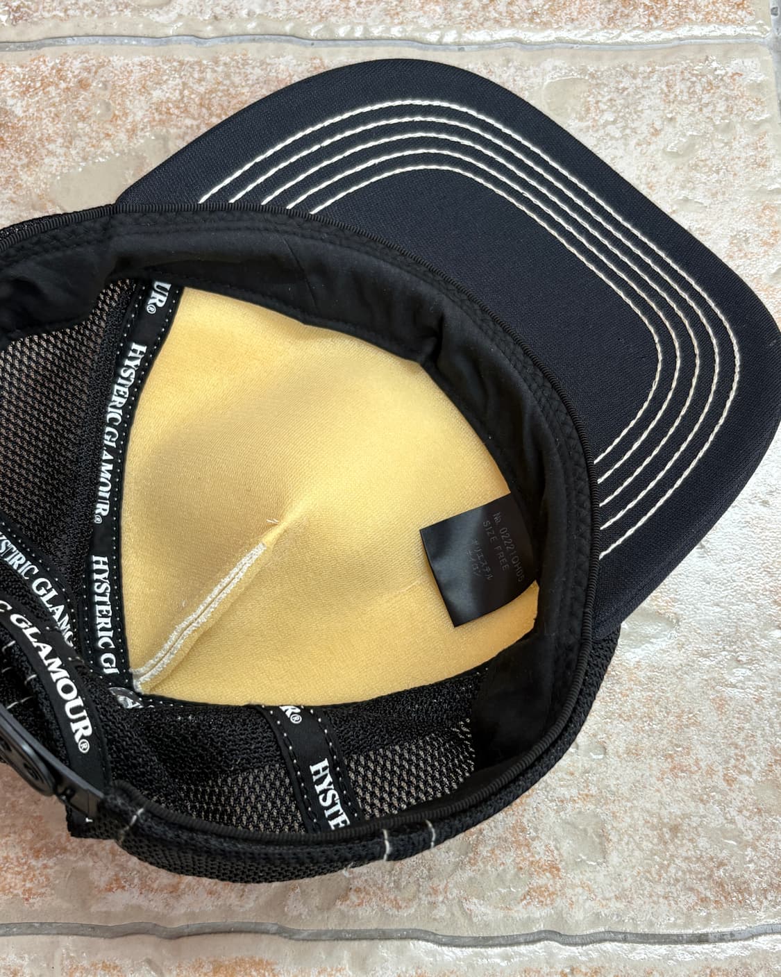 Hysteric Glamour speed ster trucker cap 상품이미지3