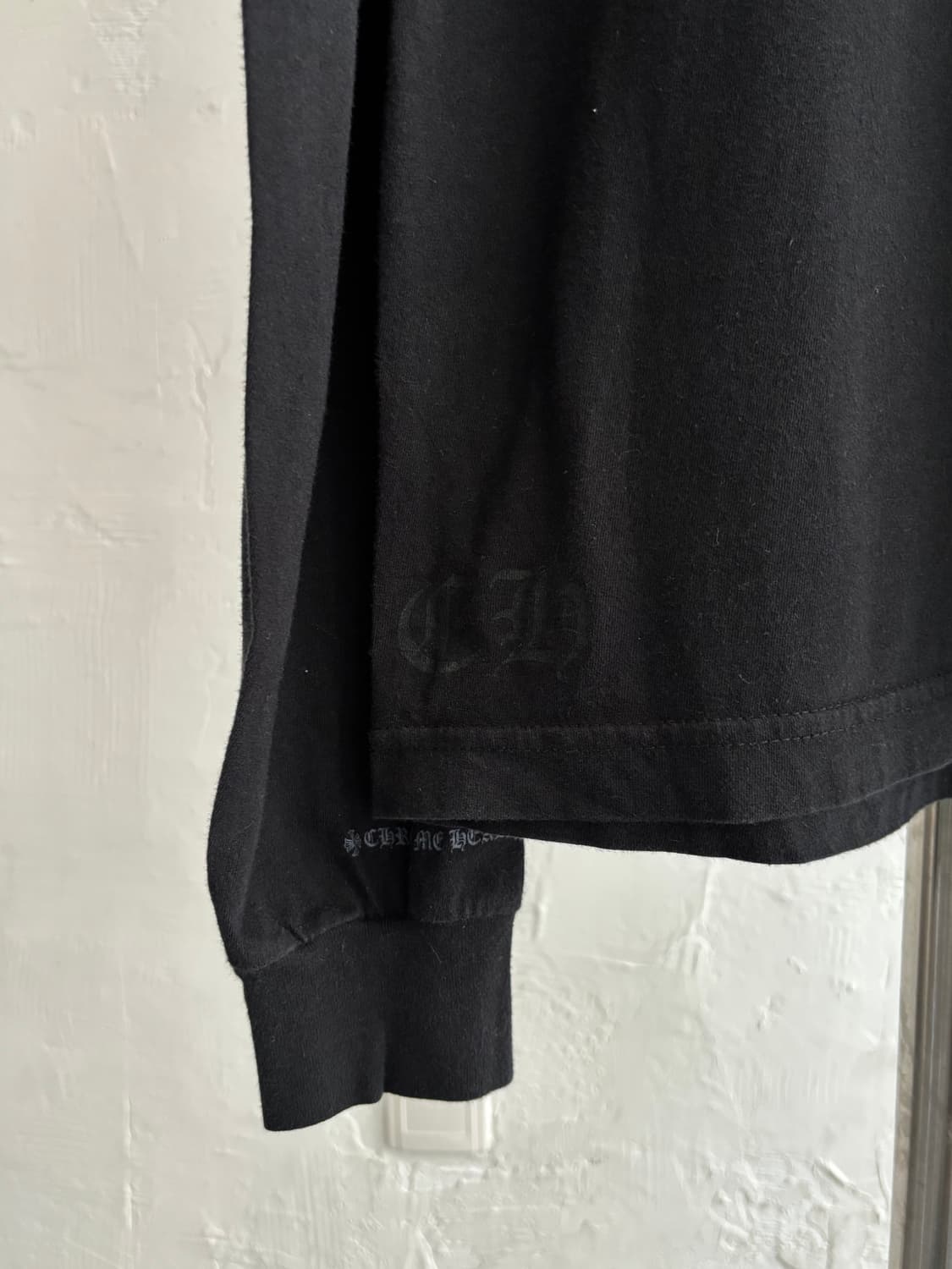 Chrome Hearts 크롬하츠 그레이 홀스슈 로고 스태프 롱슬리브 상품이미지3