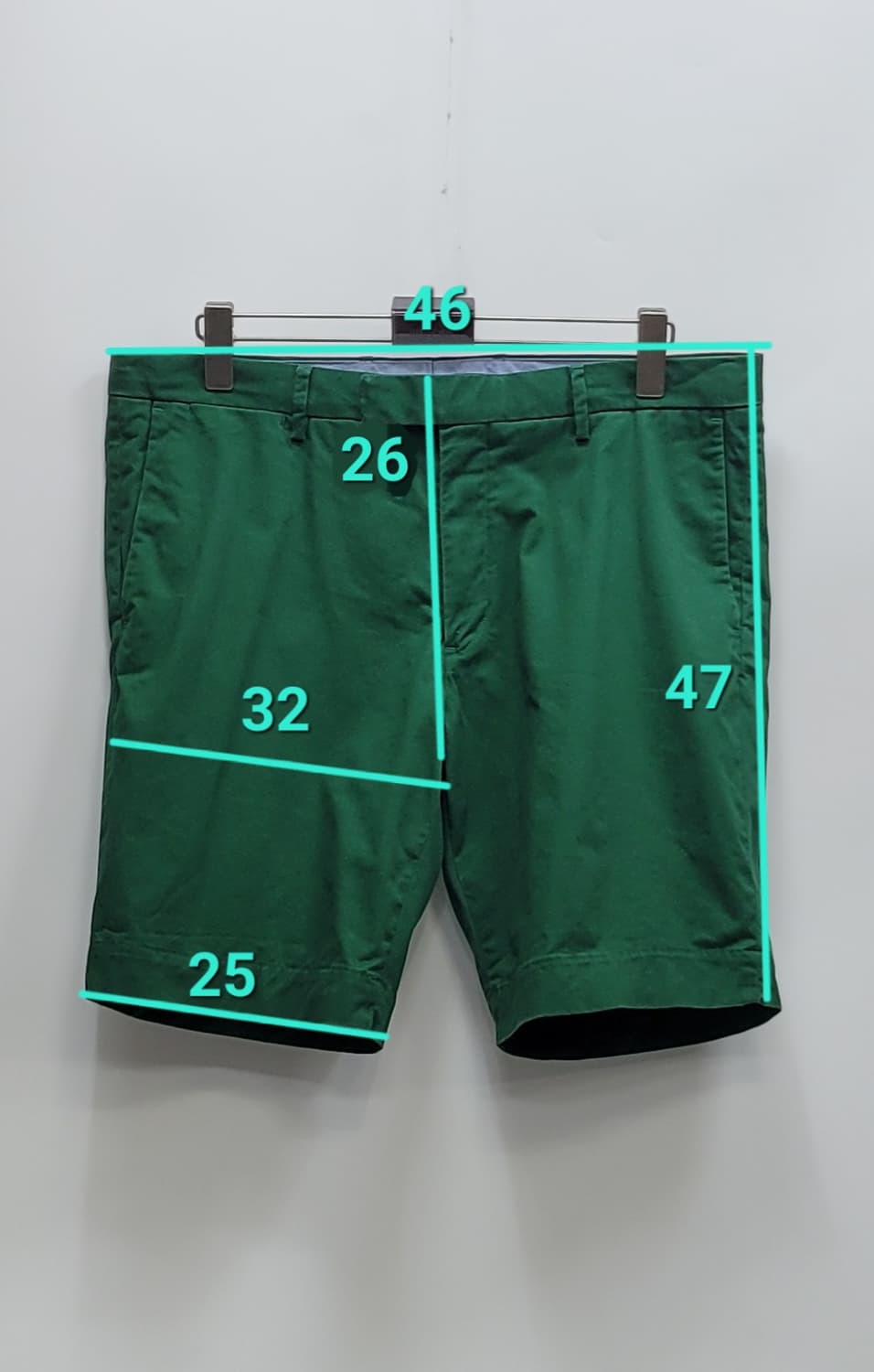 POLO 22SS 폴로 랄프로렌 치노 쇼츠 반바지 / 남 35 그린
 상품이미지10