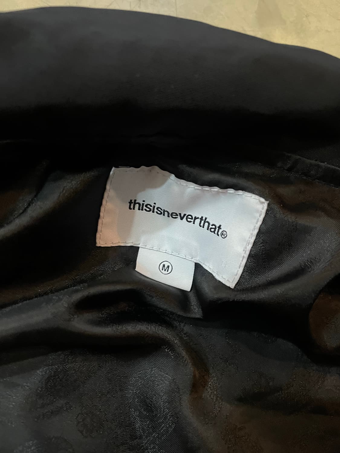 Thisisneverthat 디네댓 자켓 블랙 M 상품이미지7