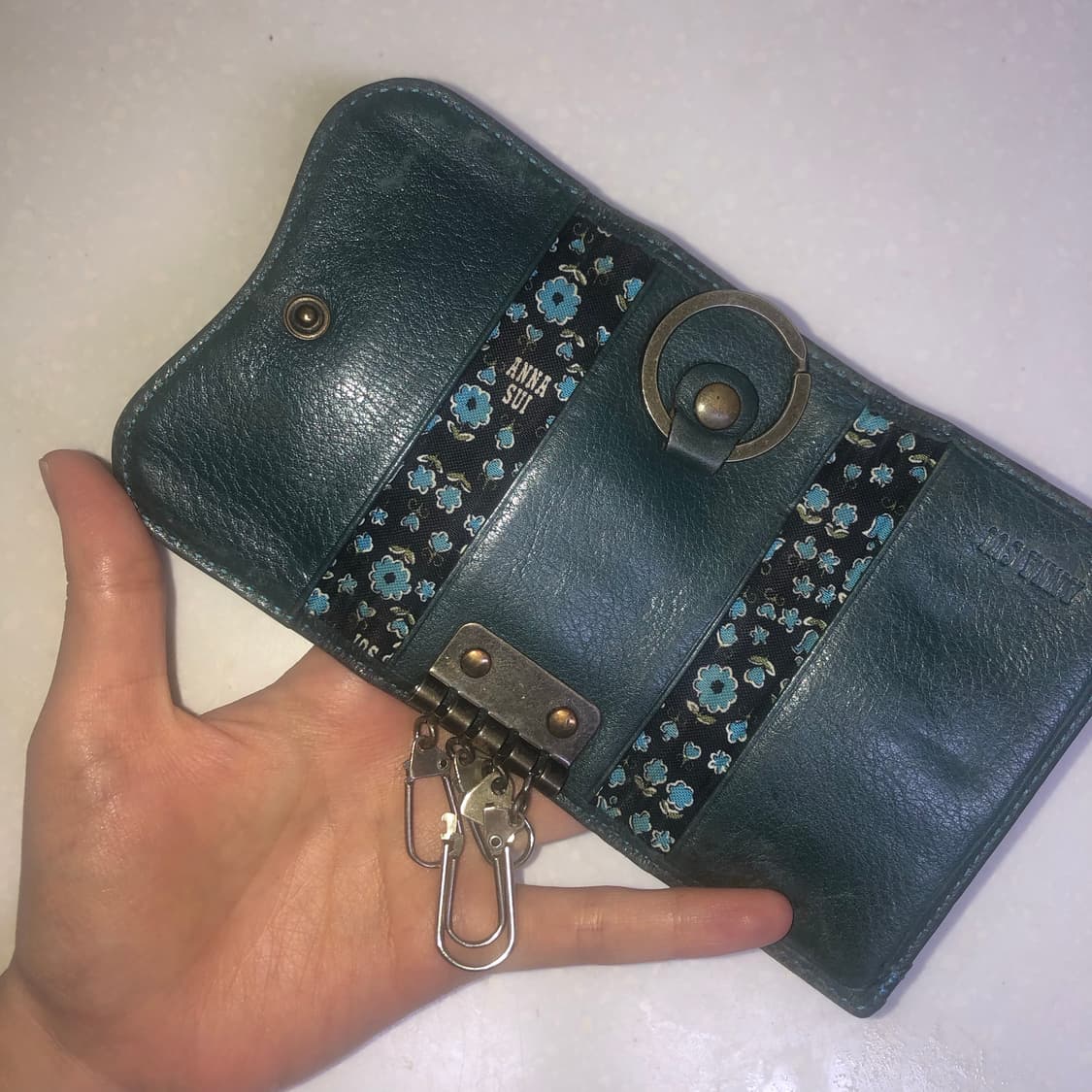 Anna sui  안나수이 키홀더 키링 앤틱 빈티지 지갑 상품이미지3