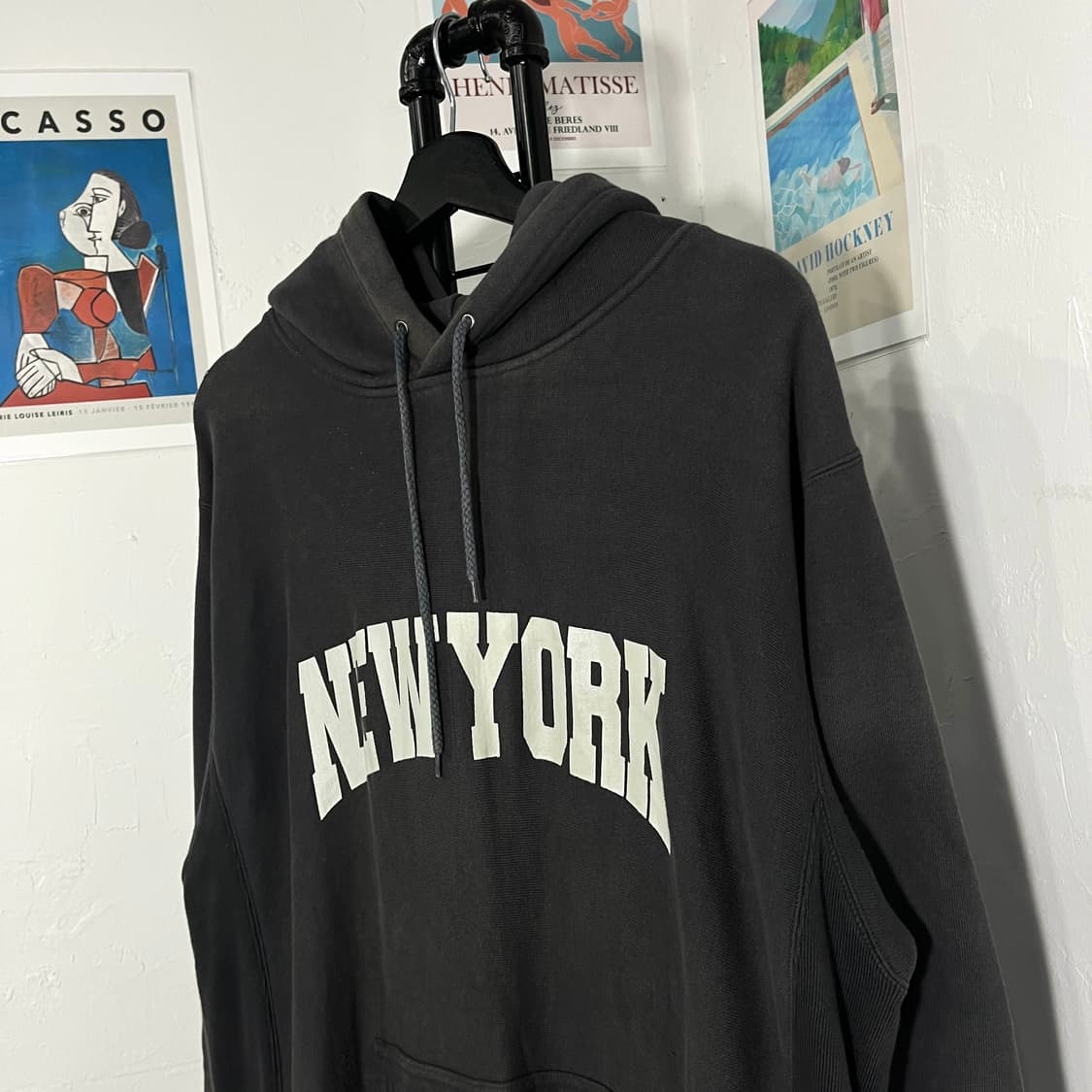 타임레그 프린팅 후드티 상품이미지3