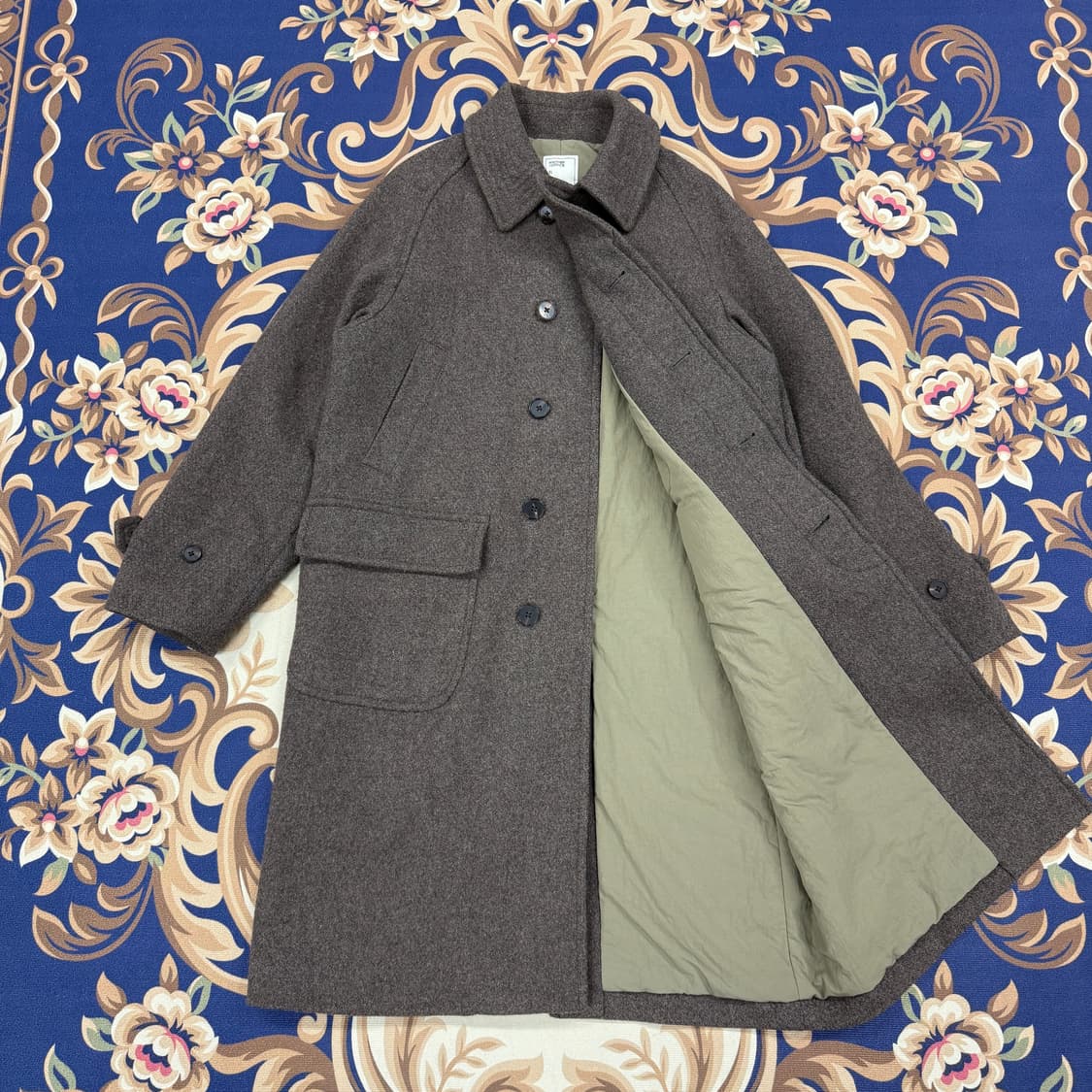 (1)어나더 오피스 Another offiece 울 발마칸 코트 상품이미지3