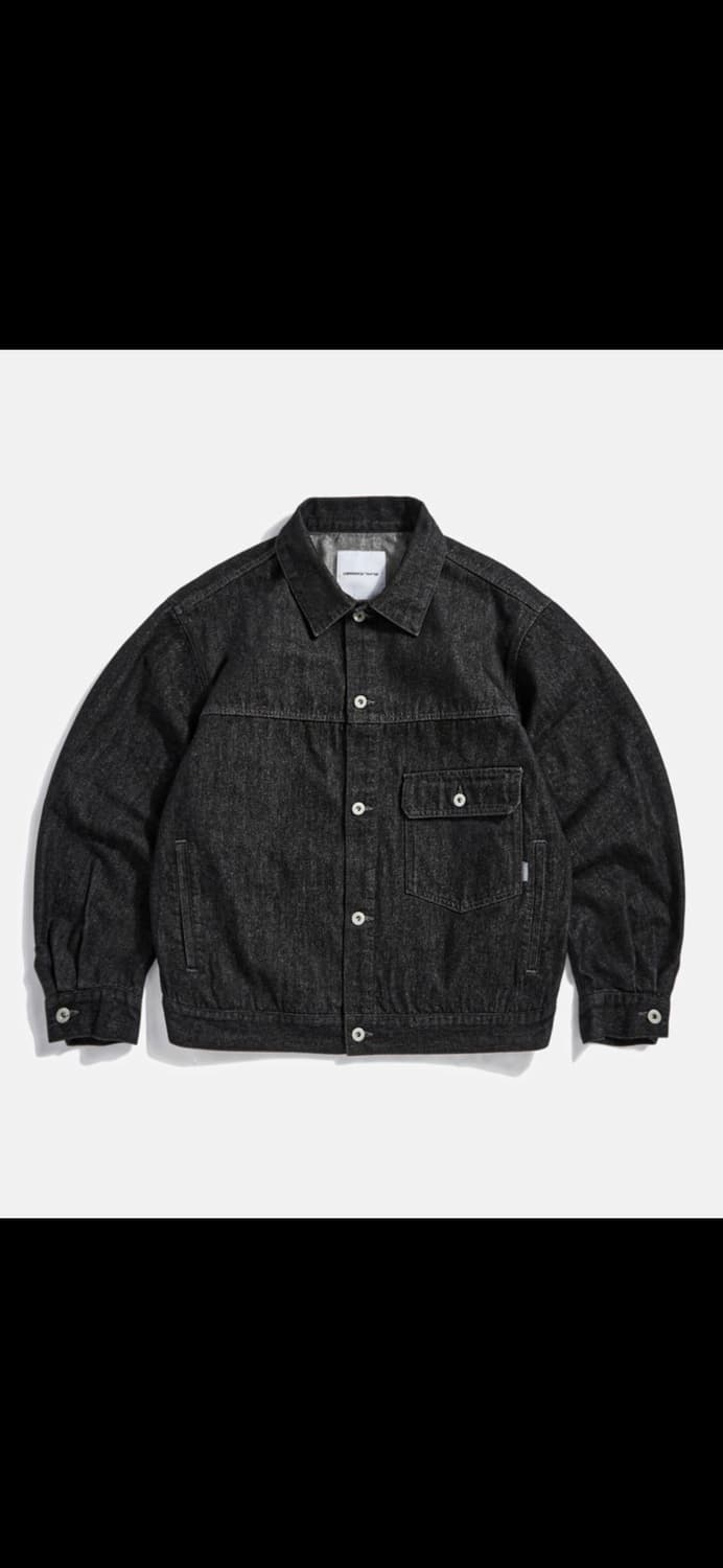 에스피오나지 Relaxed Denim Jacket Black M 상품이미지1