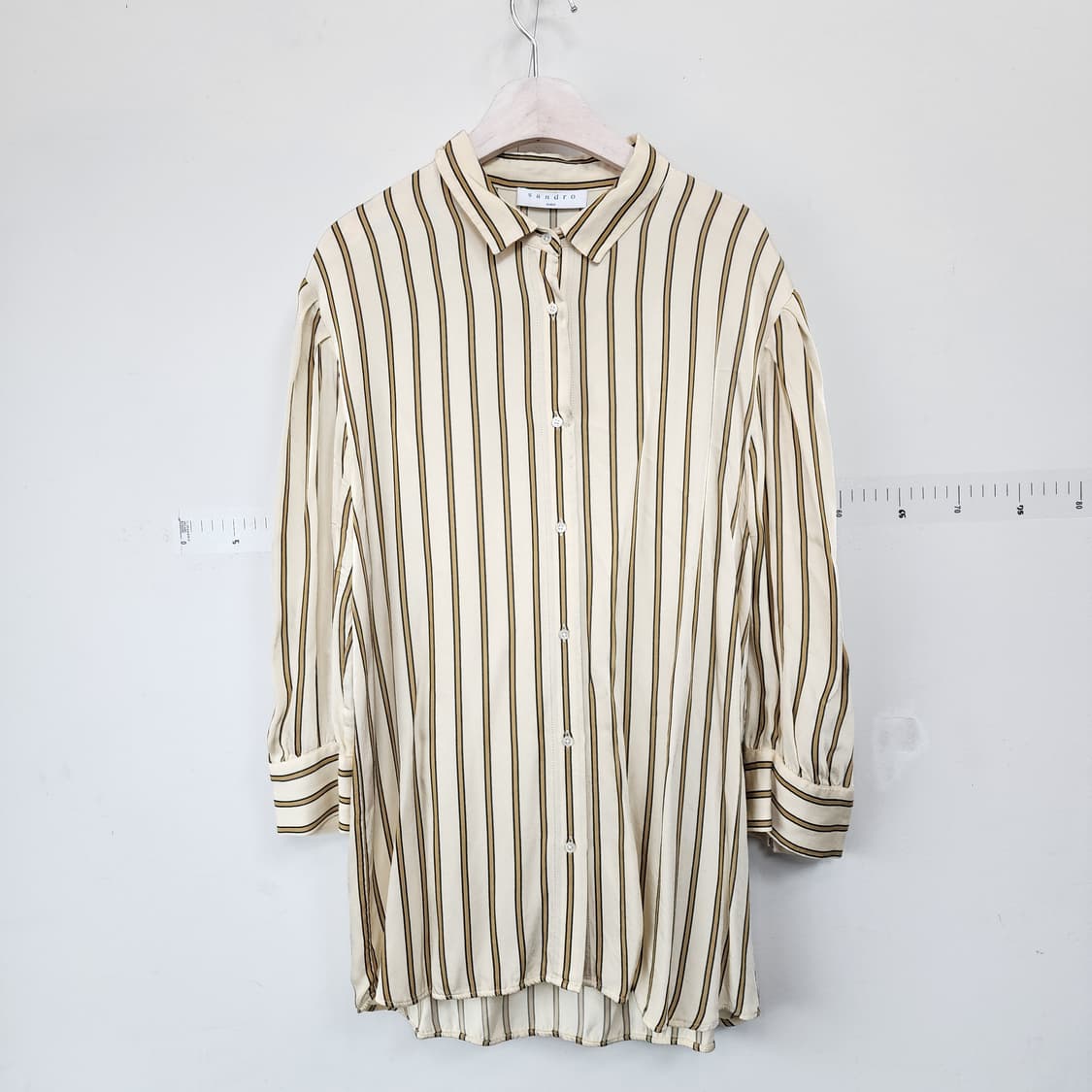 산드로 스트라이프 셔츠 블라우스 상품이미지1