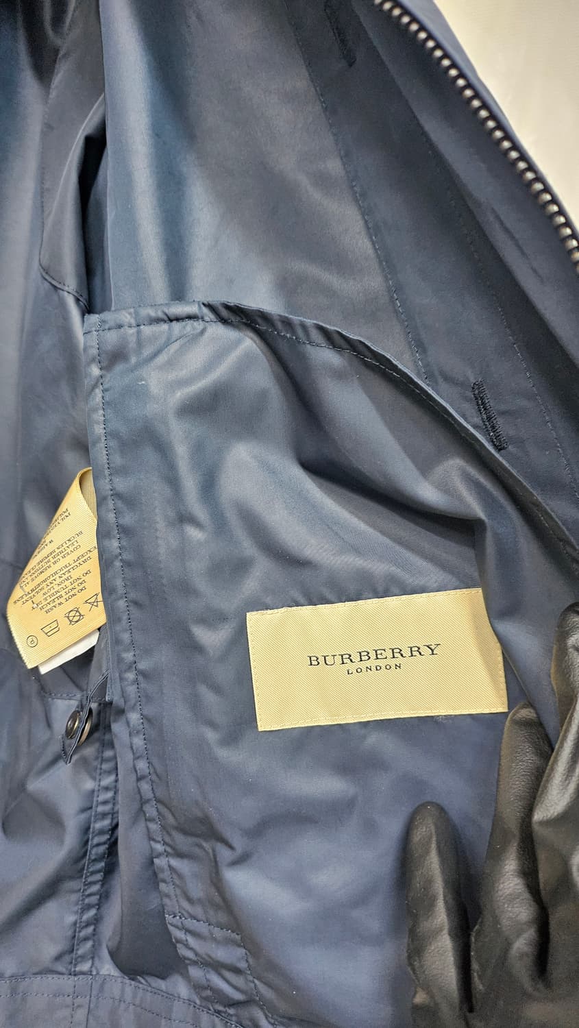 버버리  네이비   블루종 점퍼 95 상품이미지9