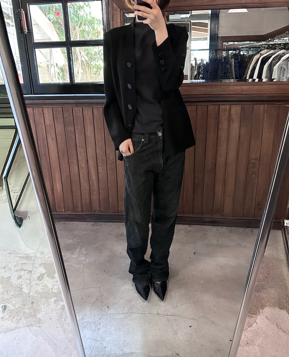 LEVI'S engineered cinch back w34 상품이미지3